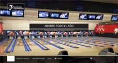 Desktop Screenshot of bowlingpedralbes.com